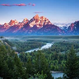 Dawn over the Tetons by Andrew Soundarajan