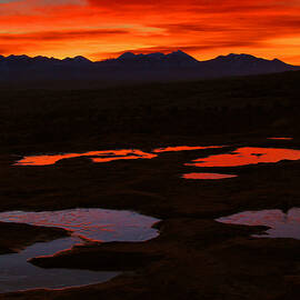 Dawn Water Reflections by Stephen Vecchiotti