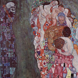 Death and Life by Gustav Klimt by Mango Art