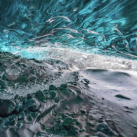 Deep Blue Ice by Xavier Ascanio