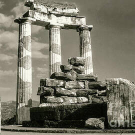 Delphi Temple of Athena One 3 by Bob Phillips