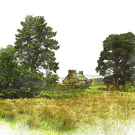 Deserted Scottish Croft by Robert Murray