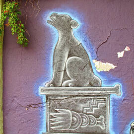 Detail of street art, Avenida Chapultepec, Oaxaca Mexico by Lorena Cassady