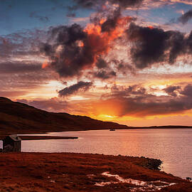 Devoke Water  Sunset, Cumbria, 
