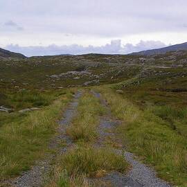 Disused Road On The Isle Of Harris UK by Lesley Evered