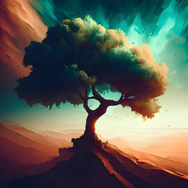 Divine Tree by Aditya Upadhyay