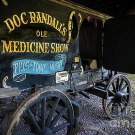 Doc Randall's Ole Medicine Show carriage by Shelia Hunt