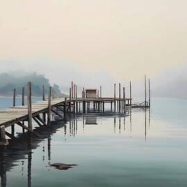 Dockside Calm by Emily Pierce