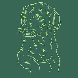 Dog 8c Green by Ahmad Nusyirwan