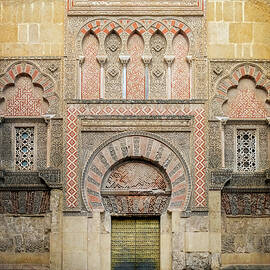 Door of the Holy Spirit Mezquita Cathedral Cordoba Spain