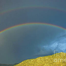 Double Rainbow Over Sandia by Stephen Whalen