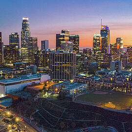 Downtown LA at Dusk  by Josh Fuhrman