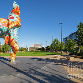 Downtown Omaha Wind Sculpture by Jennifer White