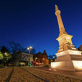 Downtown Peabody Monument Central Street Lowell Street by Toby McGuire