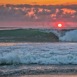 Dramatic Pacific Sunset by Jurgen Lorenzen