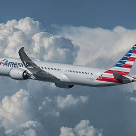 Dreamliner in the Clouds by Erik Simonsen