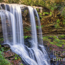 Blue Ridge Dry Falls - Highlands NC Waterfalls by Bee Creek Photography - Tod and Cynthia