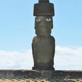 Easter Island 4 - Look At My Hat by World Reflections By Sharon