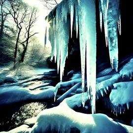 Echoes of Frost - Where Souls Merge in Nature's Whisper by Robert Darin