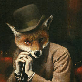 Edwardian Gentleman Fox by Michael Thomas