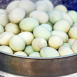 Eggs For The Monks In Vientiane-001-C by David Allen Pierson