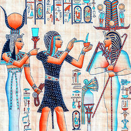 Egyptian Painting by Manjik Pictures