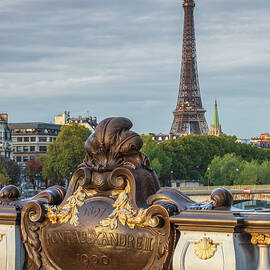 Eiffel Tower from Pont Alexandre III, Paris by Adrian Hendroff
