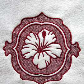Embossed Hibiscus by Sally Weigand