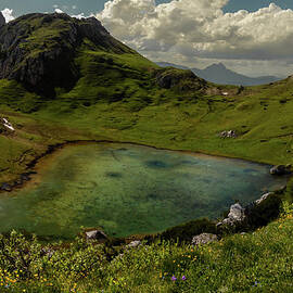 Emerald Dolomite Lake by Norma Brandsberg