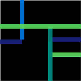 EMIT TIME DARK BAR GRAPH by CODED IMAGES