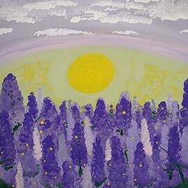 Emmy's Purple Fields  by Vale Anoa'i