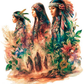 Empowered Essence Tribal Women Unity in Tradition by Moumita Bhattacharyya