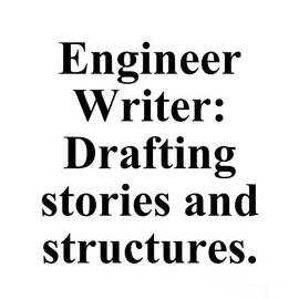 Engineer Writer Drafting stories and structures by Jeff Creation