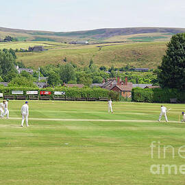English village cricket. by David Birchall