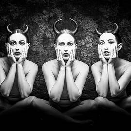 Mischievous Enigmatic Elegance of Mystical Monochrome by Bob Orsillo