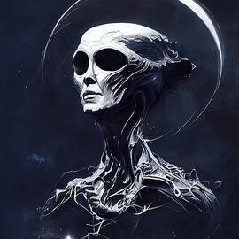 Entity from the depths of Space, 02 by AM FineArtPrints