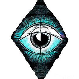 Evil Eye, Magical Esoteric Print, Magic Symbol, Witchcraft Aesthetic Art by Mounir Khalfouf