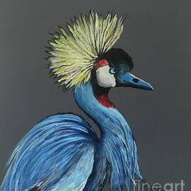 Exotic bird by Maria Karlosak