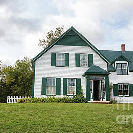 Exterior of the Green Gables house by Jane Rix