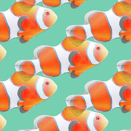 F is for Fish-Clown Fish Pattern  by Shelli Fitzpatrick