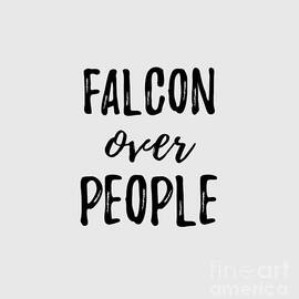 Falcon Over People by Jeff Creation