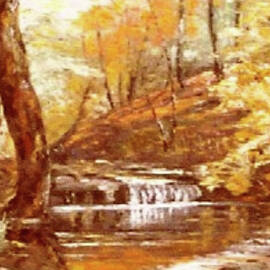 Lassiter Mill Stream and Fall by Catherine Ludwig Donleycott