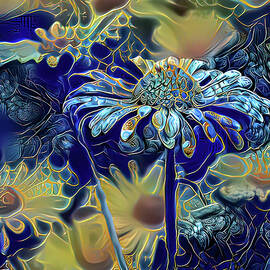 Fantasy Flowers ... by Judy Foote-Belleci
