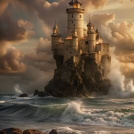 Fantasy of a castle by Kristen O'Sullivan