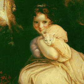 Felina with a Kitten 1788 by Joshua Reynolds