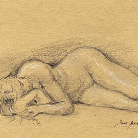 Female nude by Juan Bosco