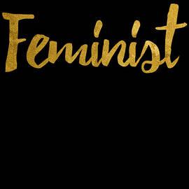 Feminist Gold Script by Flippin Sweet Gear
