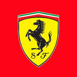 Ferrari mug by Marc Etherington