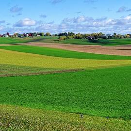 Fields, Dane, Wisconsin by Steven Ralser