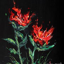 Fire Flower II by Paul Henderson